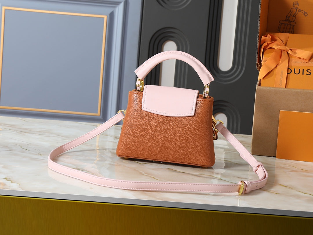 146PE46B Popular leather bag