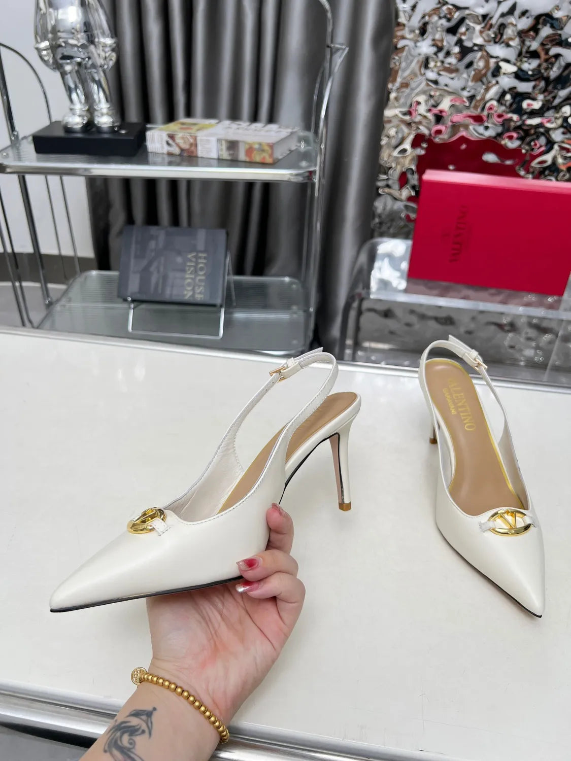 245RVL15Z Popular leather  High heels