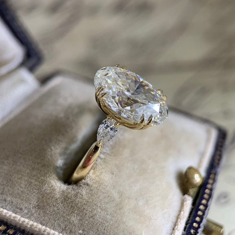 P5QA9J  Popular Moissanite Jewelry Wedding Diamond Ring