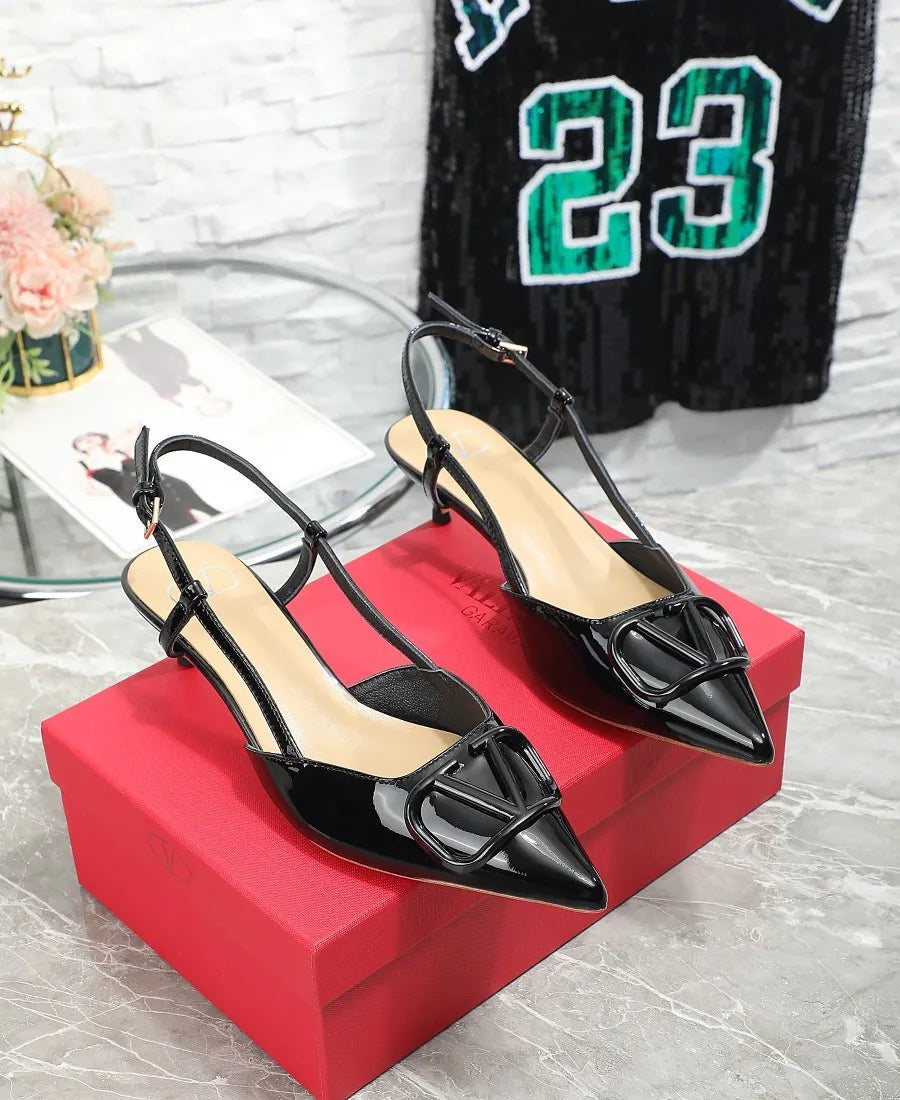 245RVL18Z Popular leather  High heels