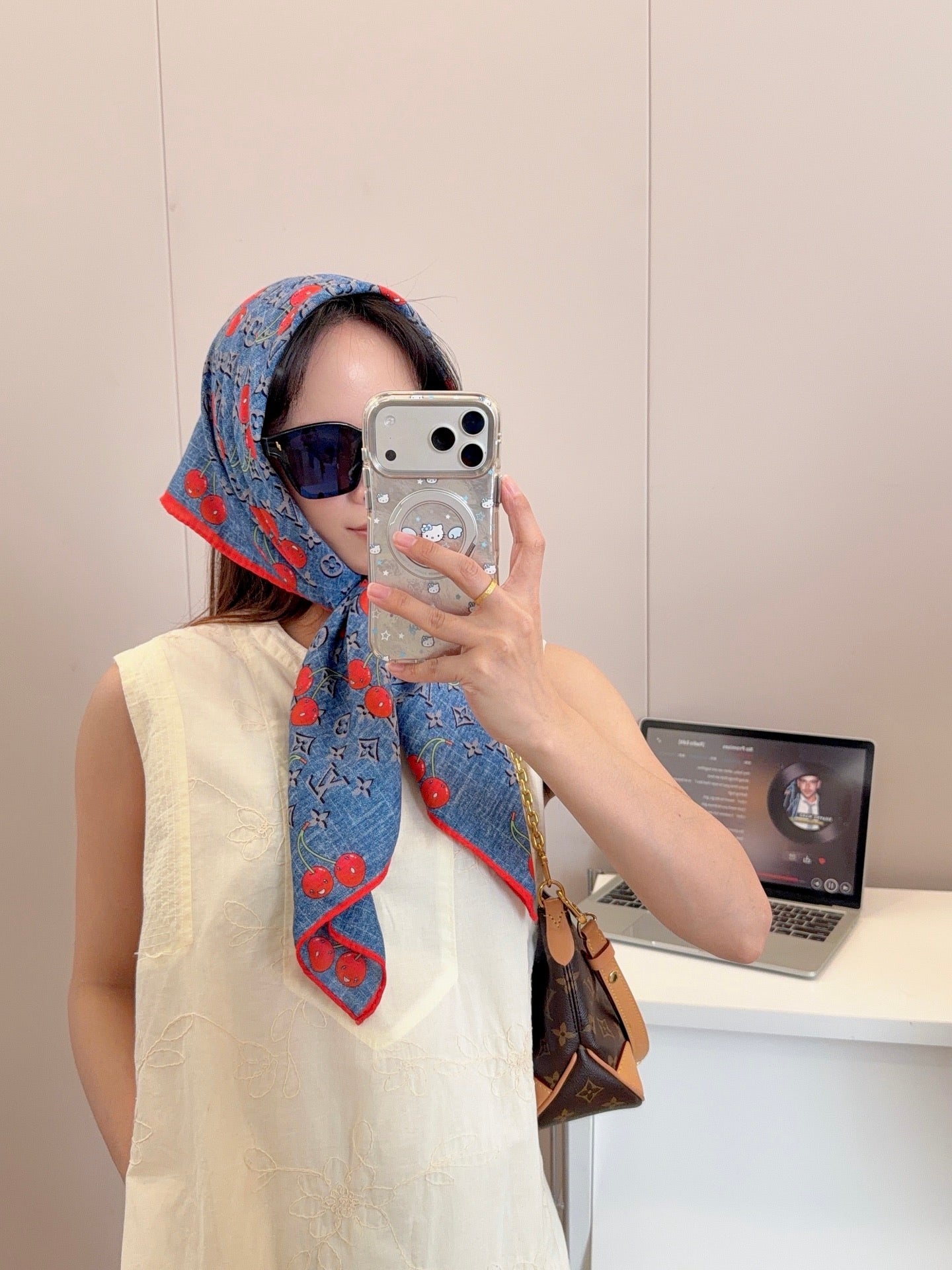 136NE31W Popular Silk Scarve
