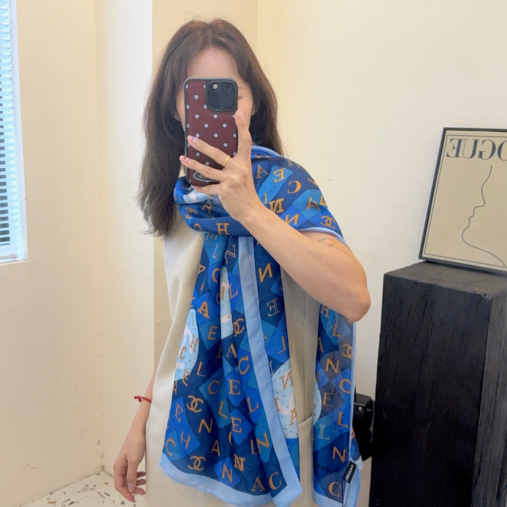 135ZC204W Popular Silk Scarve