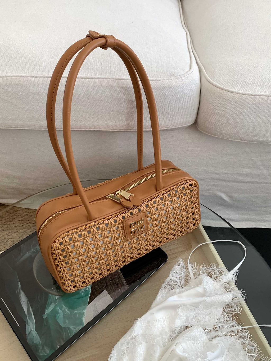 136PA51B Popular woven bag