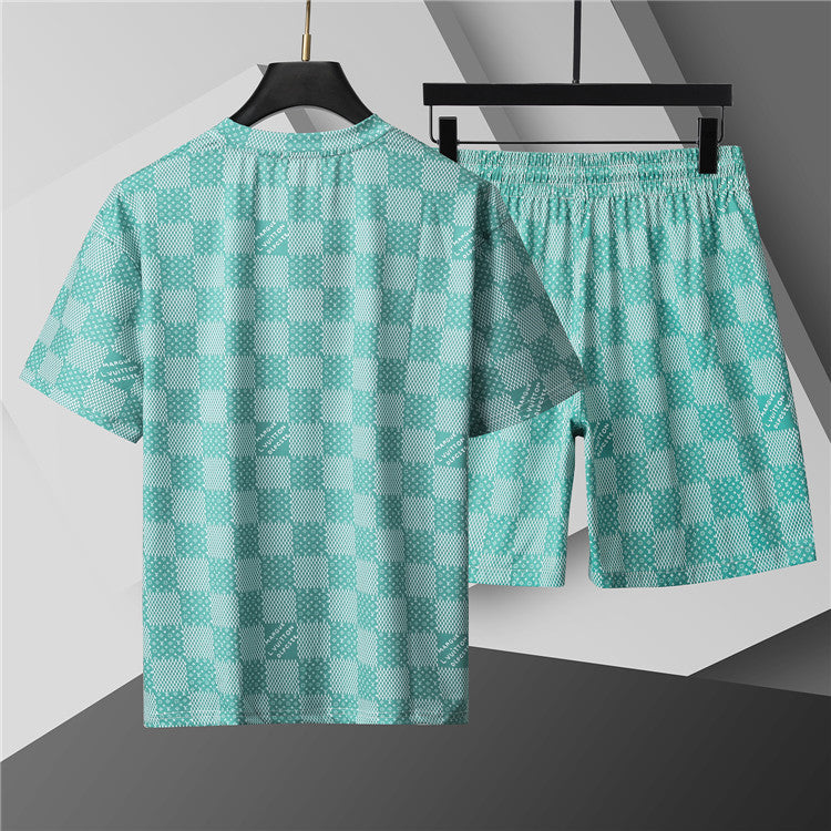 135WE112U  Popular shirt and shorts set