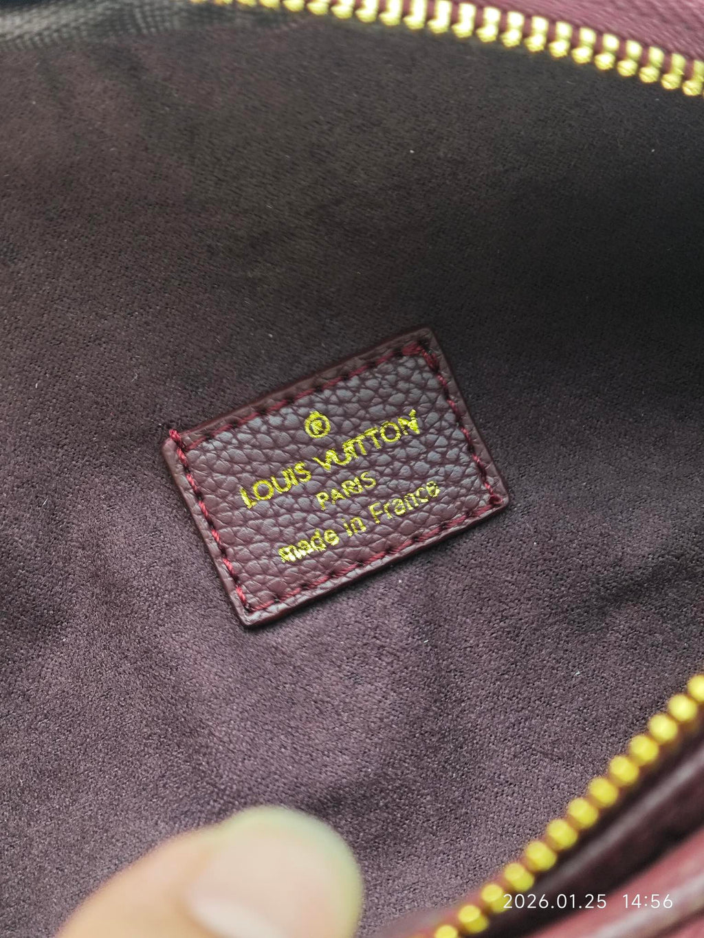 146PE75B Popular leather bag