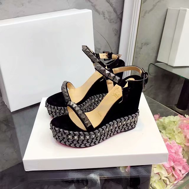 J4A58Z Popular leather High heels 12cm heel