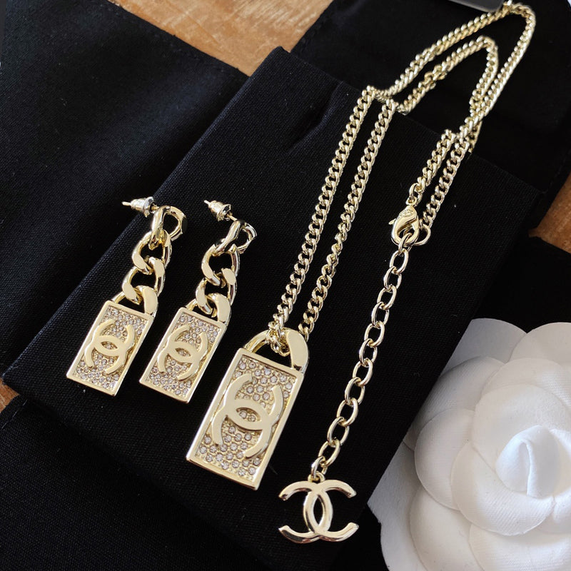 1NC114X  Popular  necklace  earrings