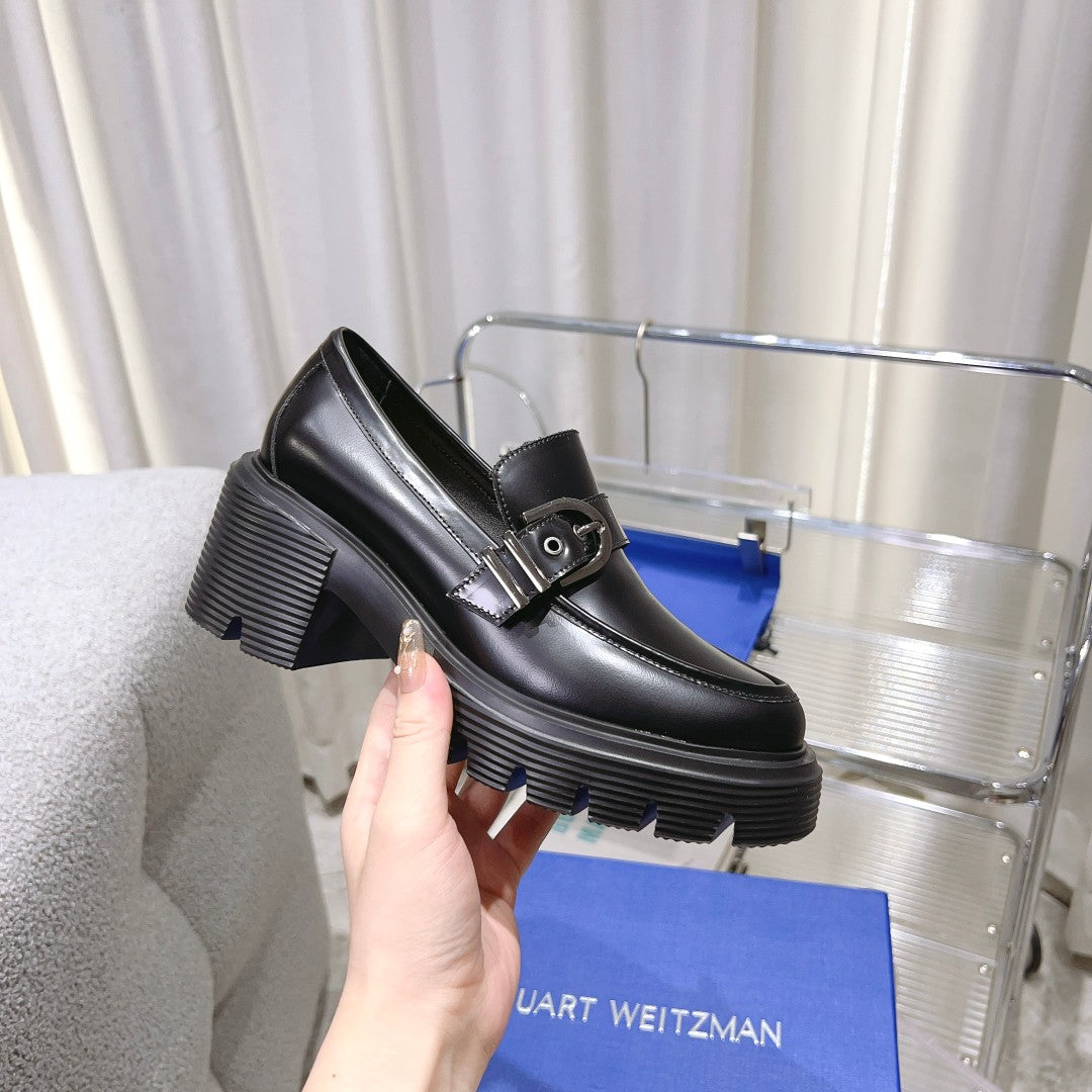 Z2P36A25 Popular high-quality leather Shoes（heel-height 6cm）