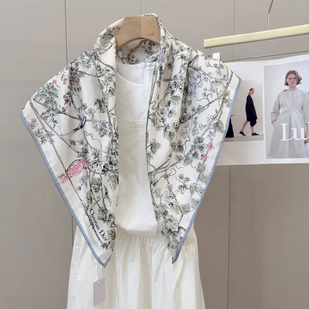 136ND19W Popular Silk Scarve