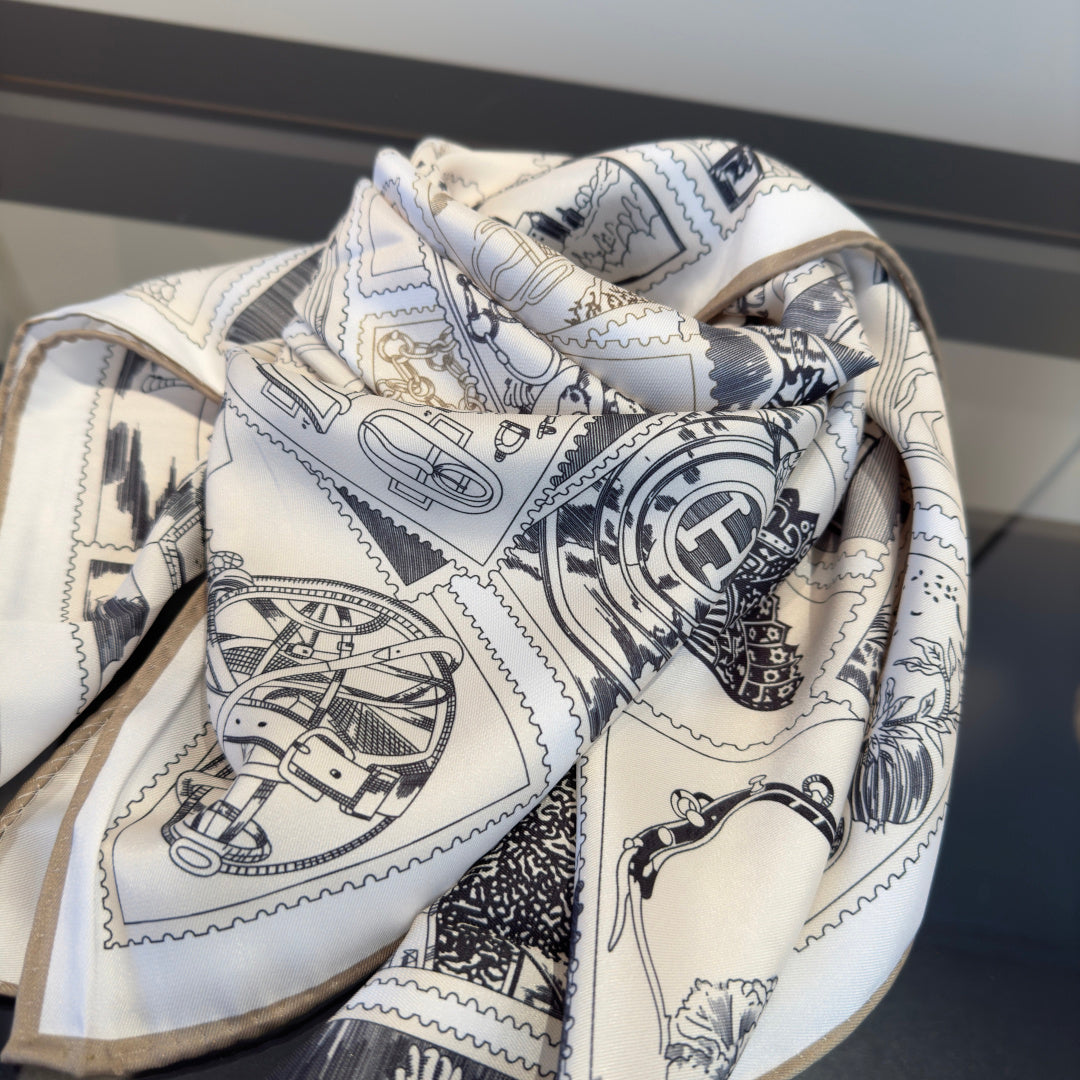 146NH34W Popular Silk Scarve