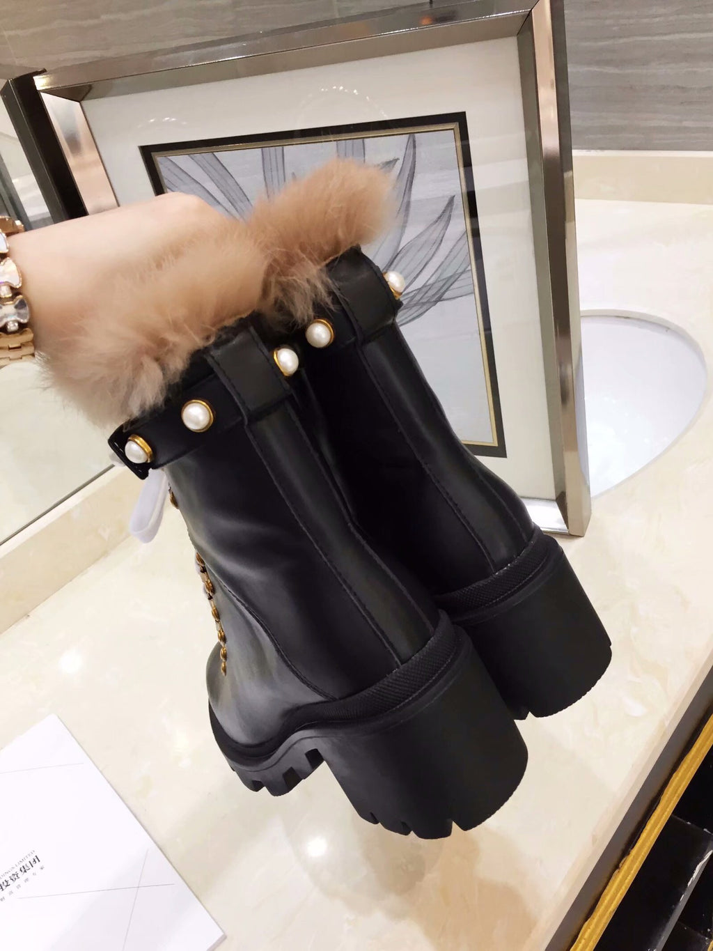 2XB203Z Popular leather boot (top layer leather lining)