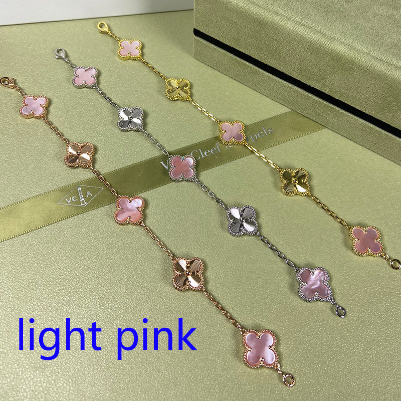 5XVA181K  Popular bracelets  5 flowers normal size1.5cm flower