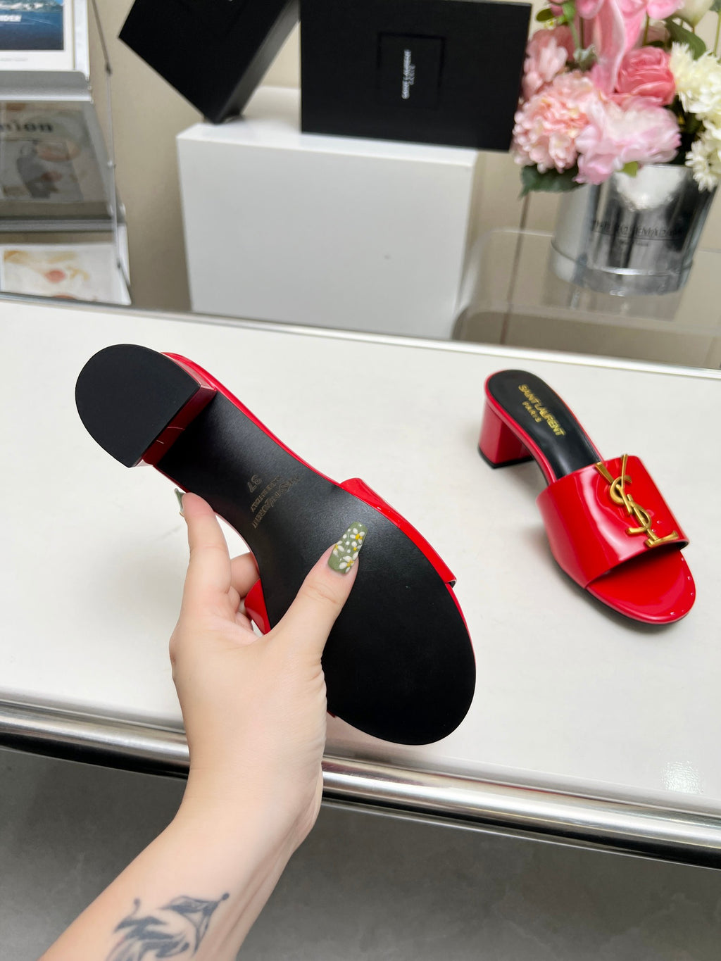 285ZSL34Z  Popular leather High heels(Heel height 5CM)