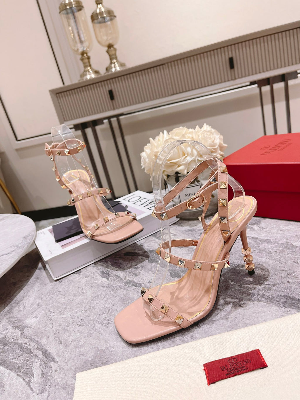 255QVL56Z Popular  leather High heels