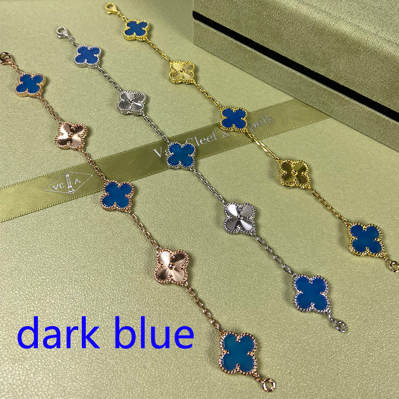 5XVA181K  Popular bracelets  5 flowers normal size1.5cm flower