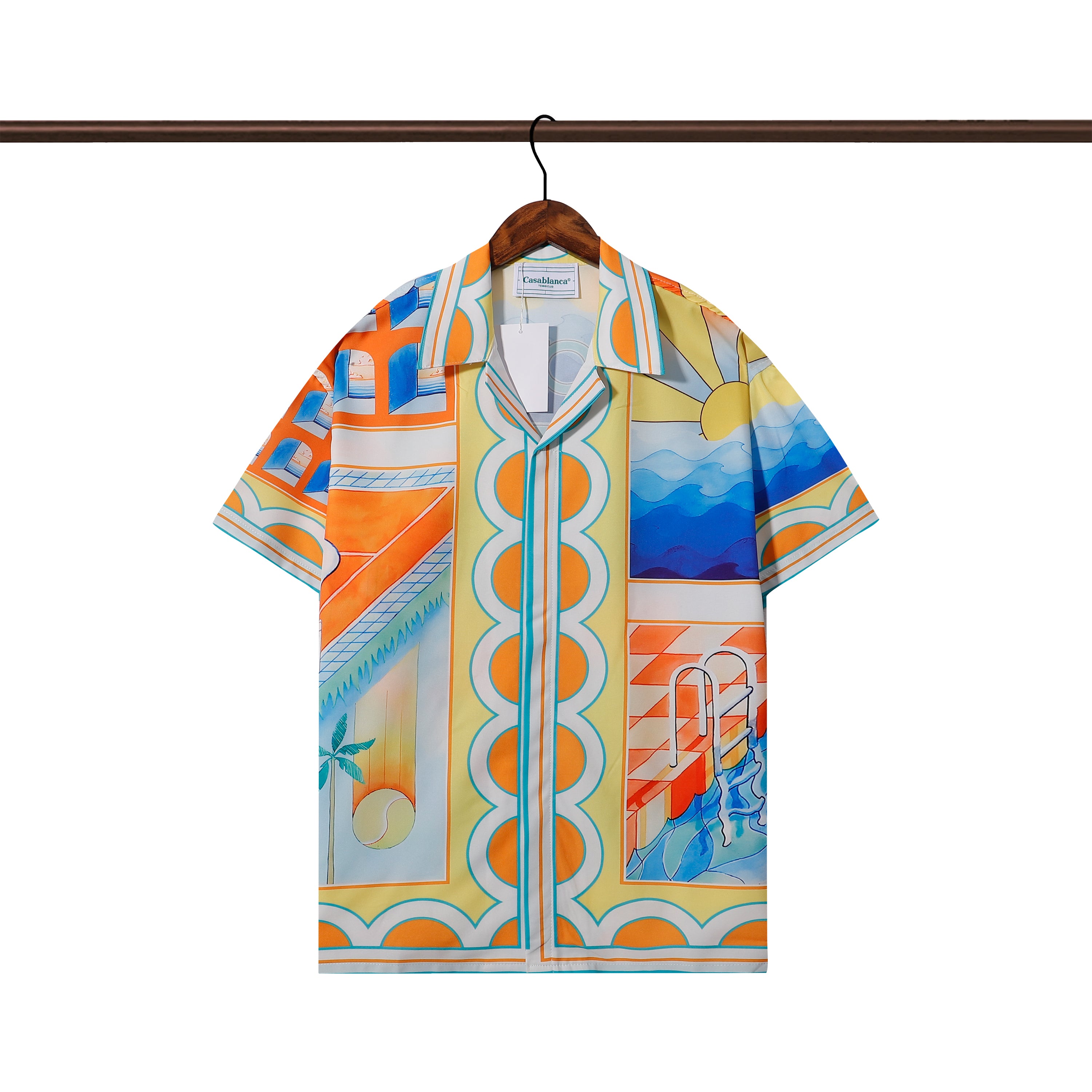 135RA138U Popular shirt and shorts set