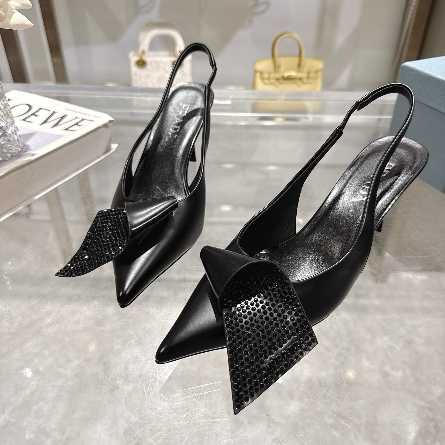 255QP41Z Popular  leather High heels