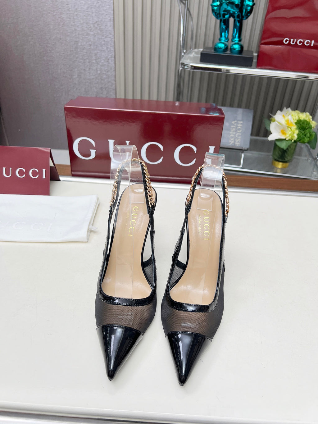 285ZB61Z  Popular leather  High heels