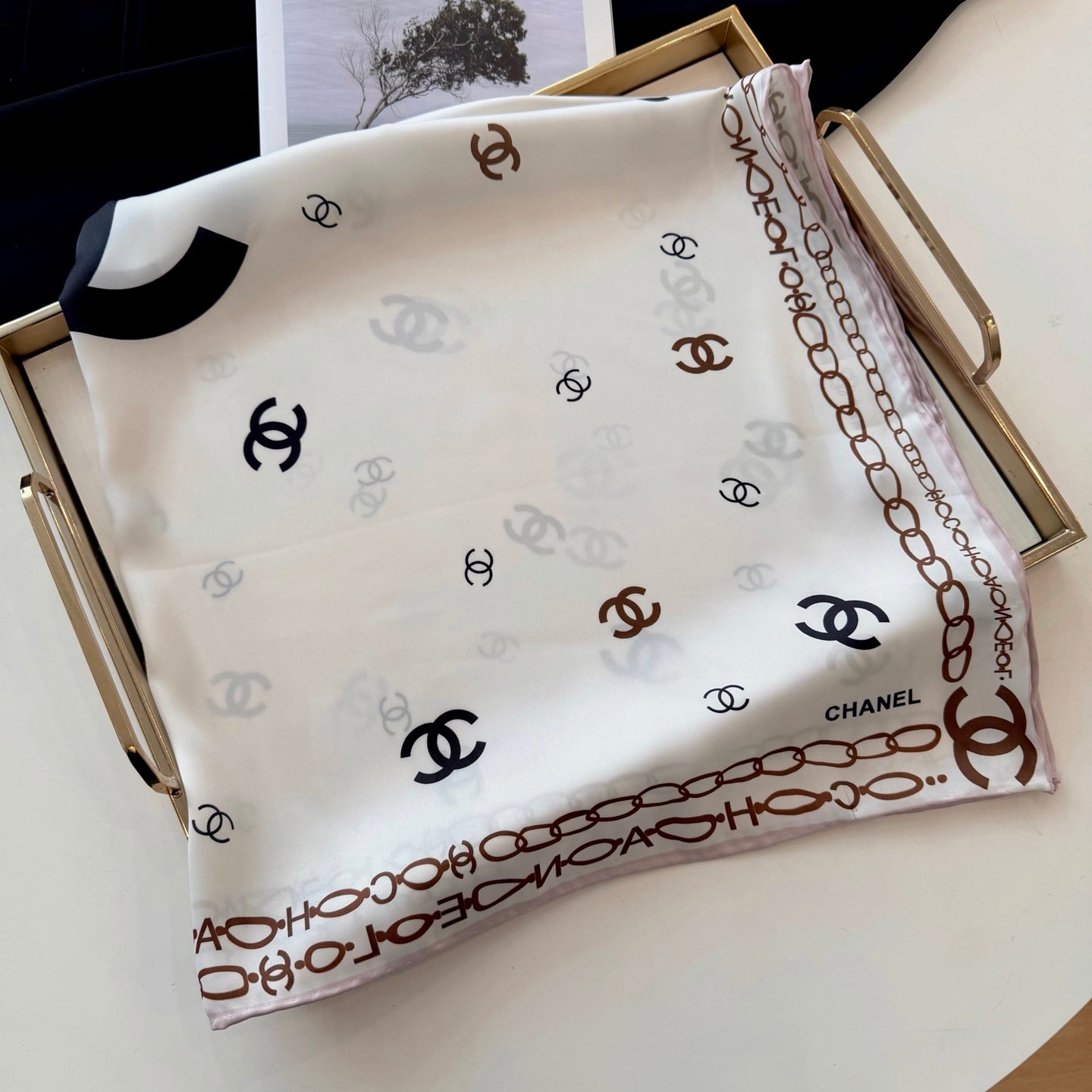 146N10W Popular Silk Scarve