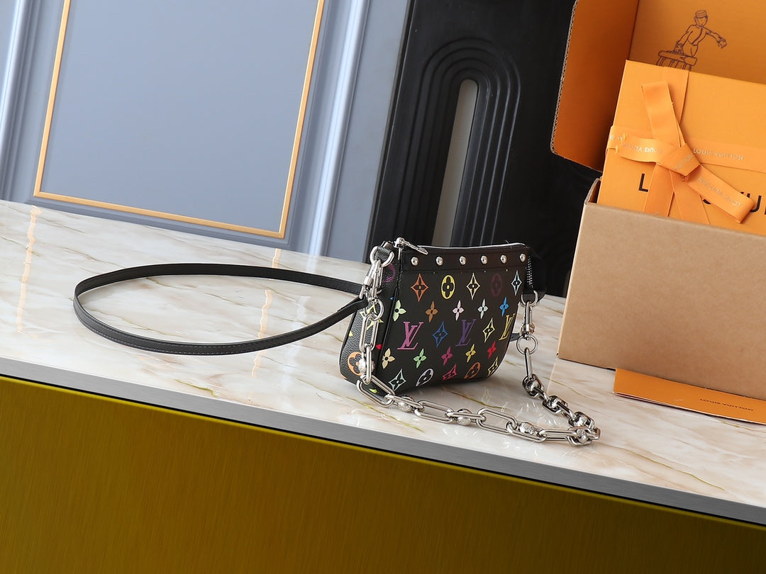 146PE44B Popular leather bag