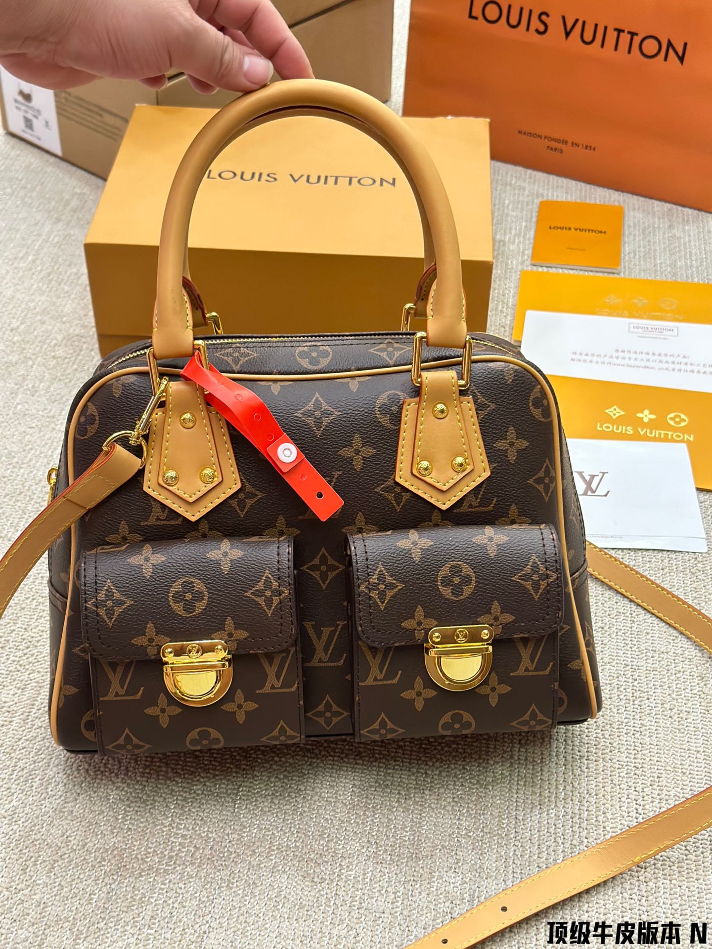 6XE253B Popular    leather bag 