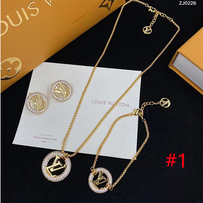 14E556X  Popular     Earrings Bracelets Necklaces
