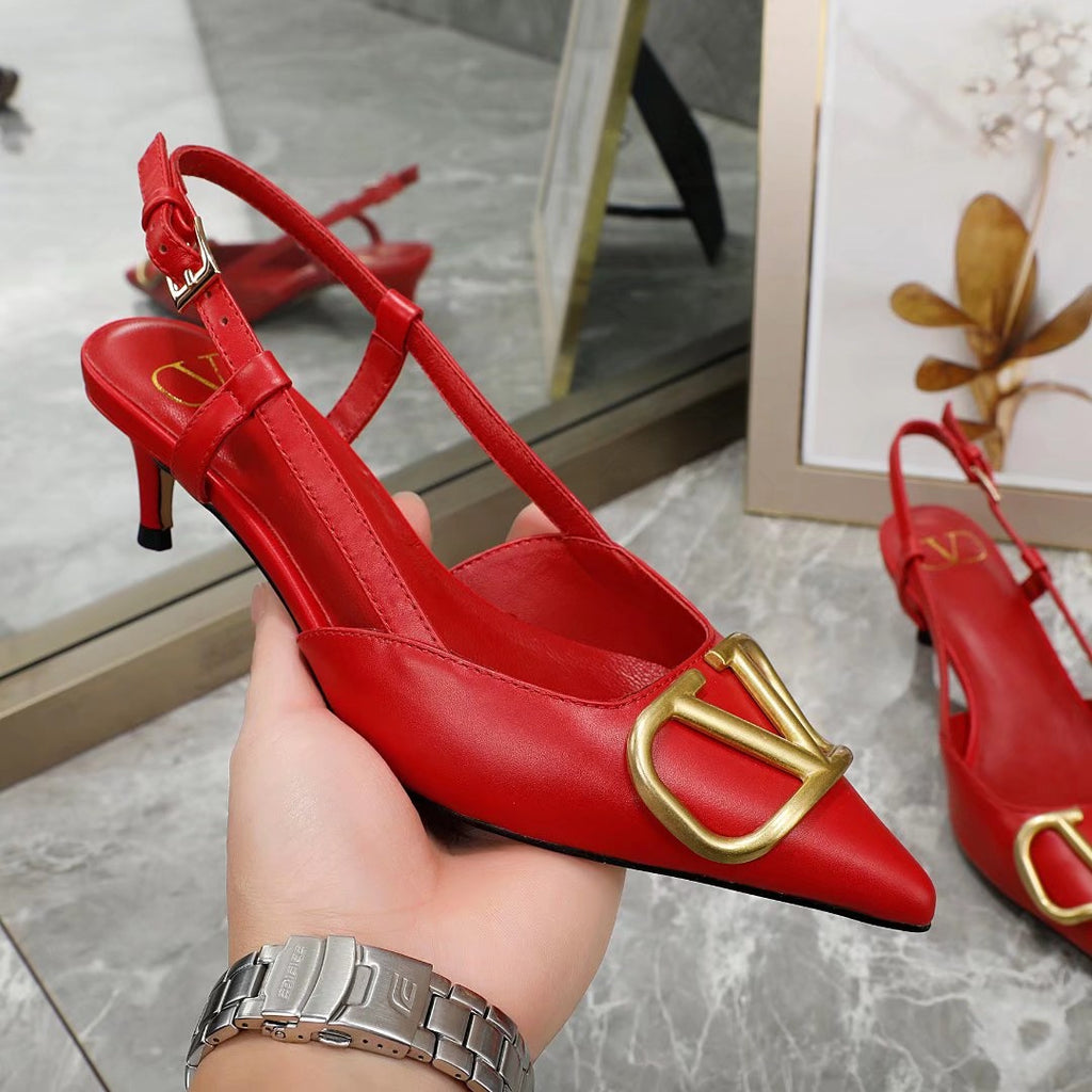 245RVL19Z Popular leather  High heels
