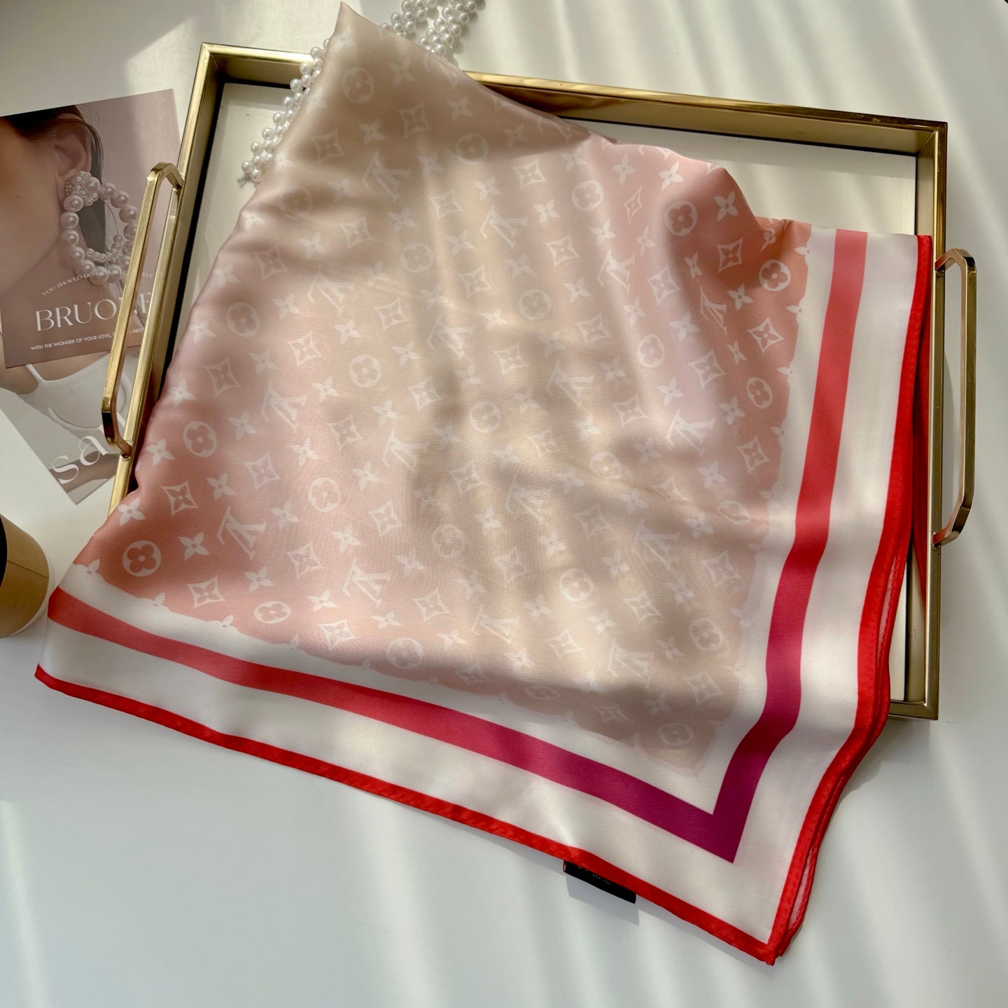 135ZE211W Popular Silk Scarve