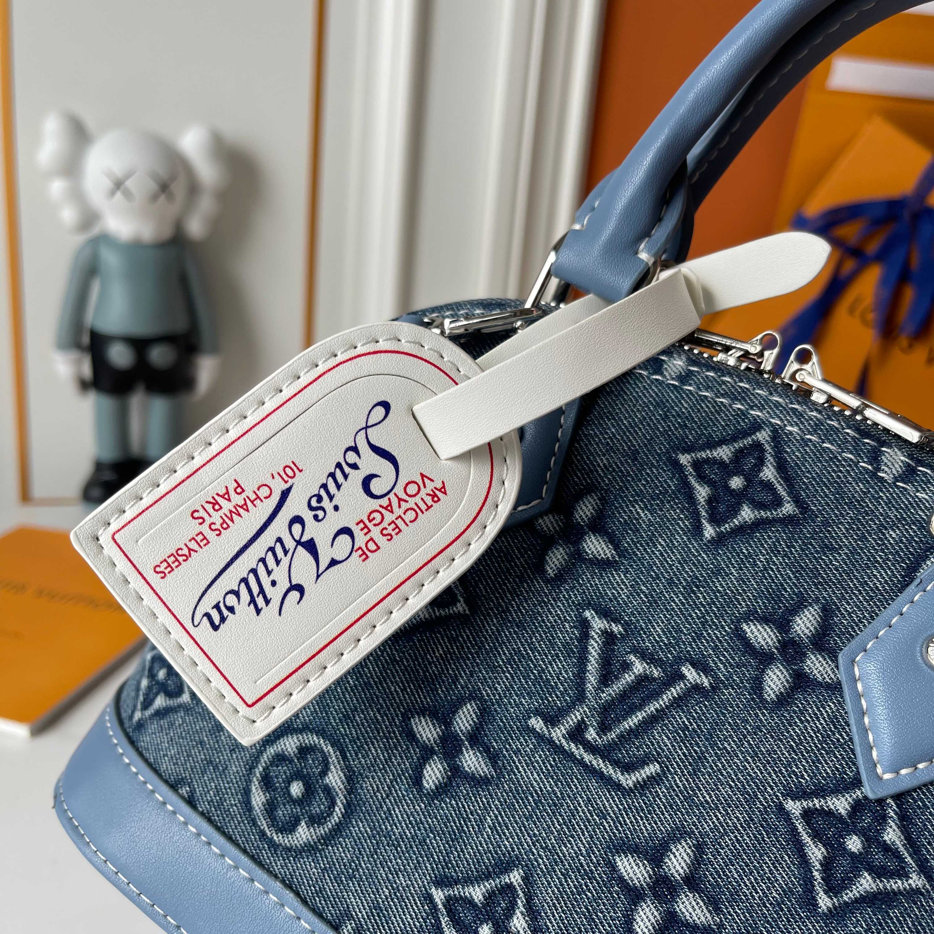 146PE97B Popular denim materials bag