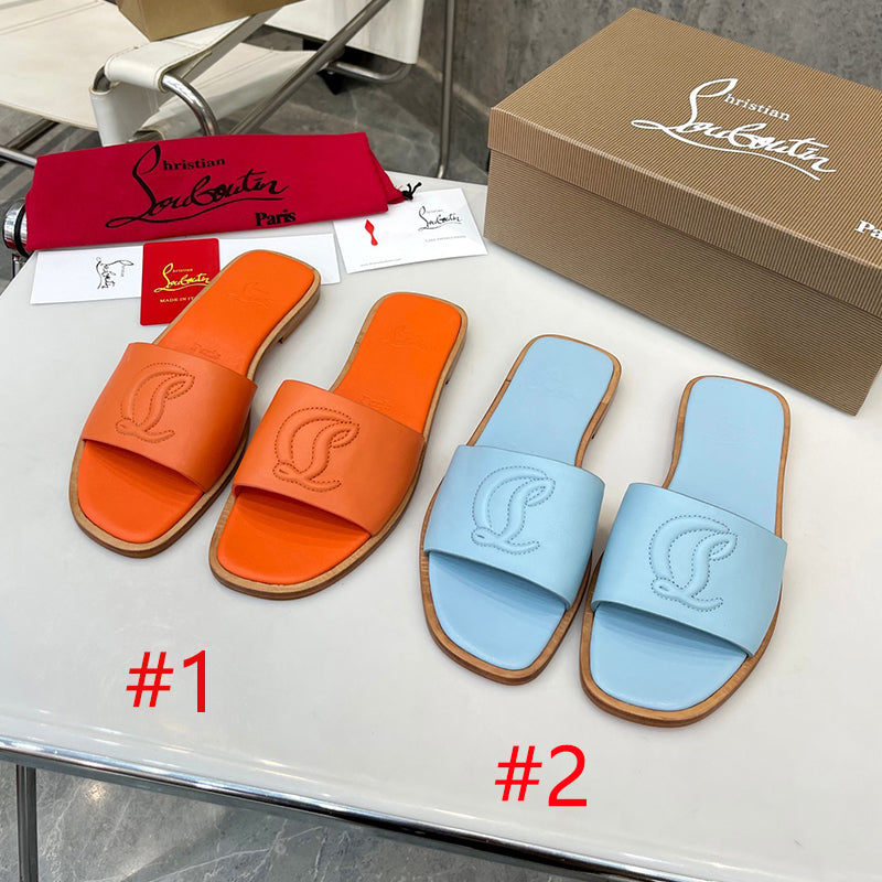 JXA29Z Popular leather Slippers