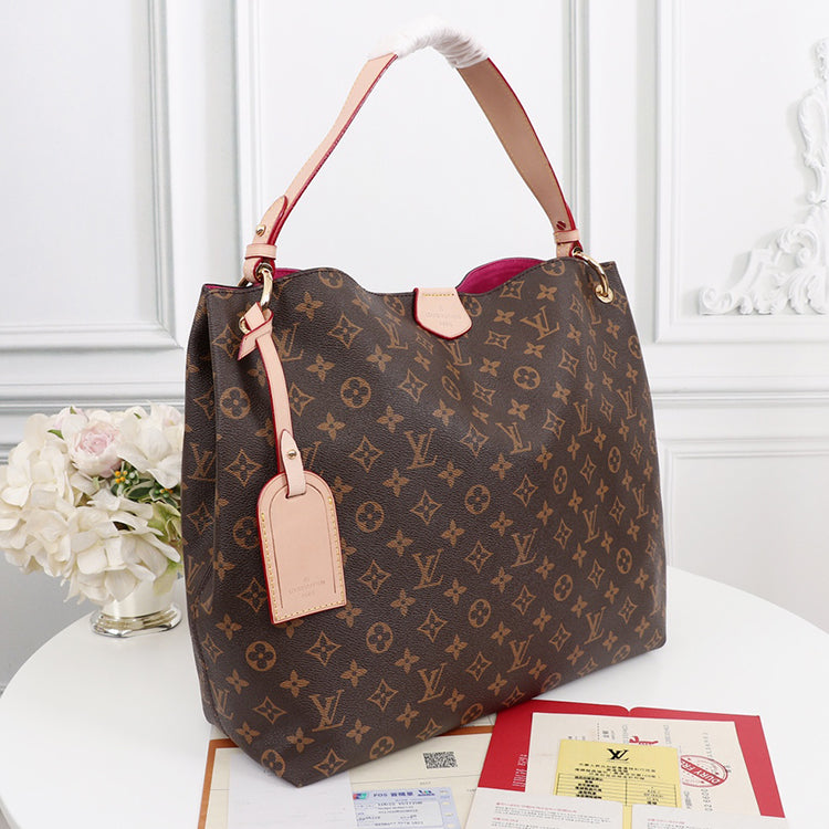1E84B Popular leather bag 