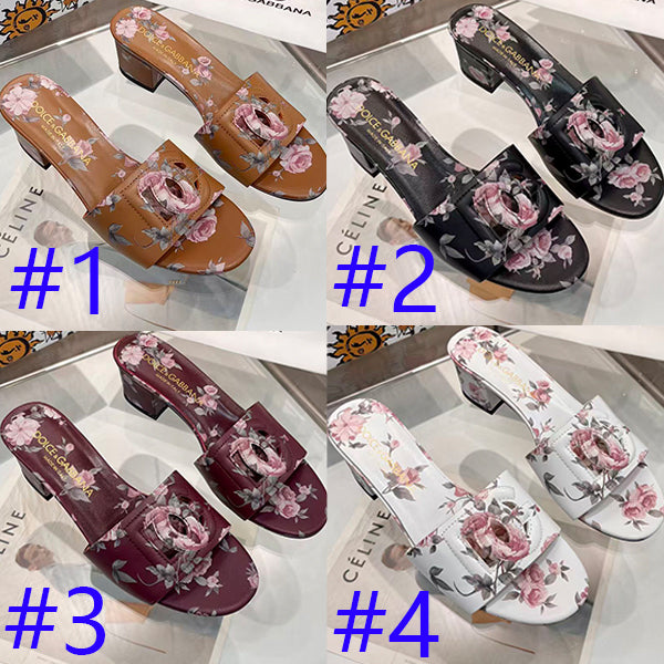 Z2X66A43 Popular high-quality leather slippers