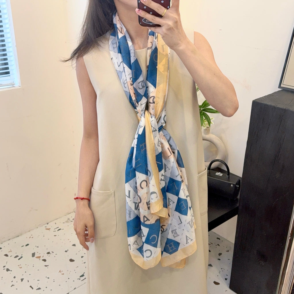 135ZC204W Popular Silk Scarve