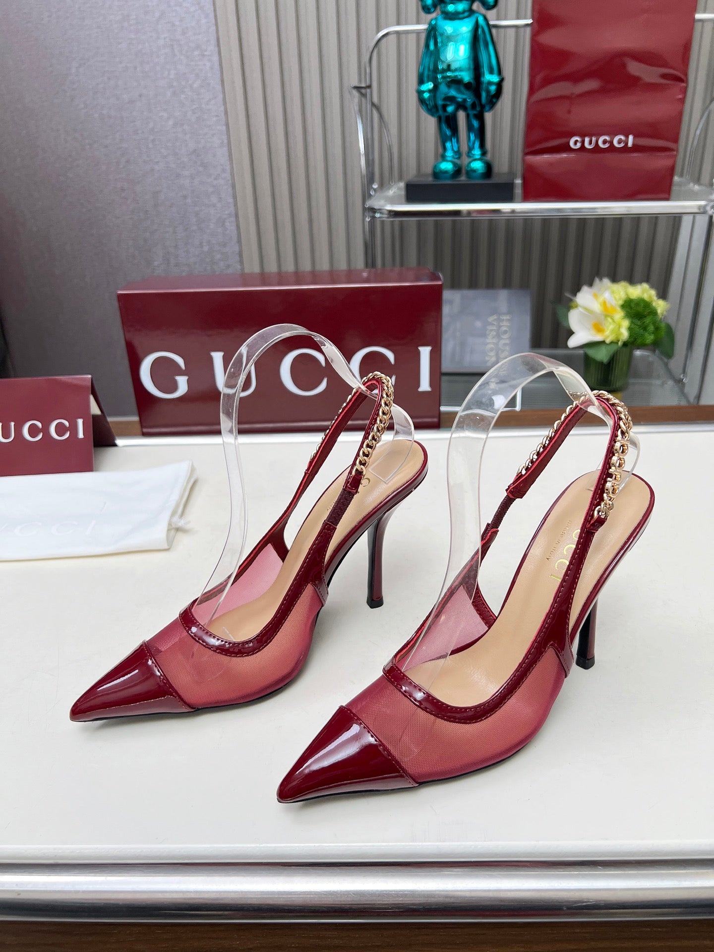 285ZB61Z  Popular leather  High heels