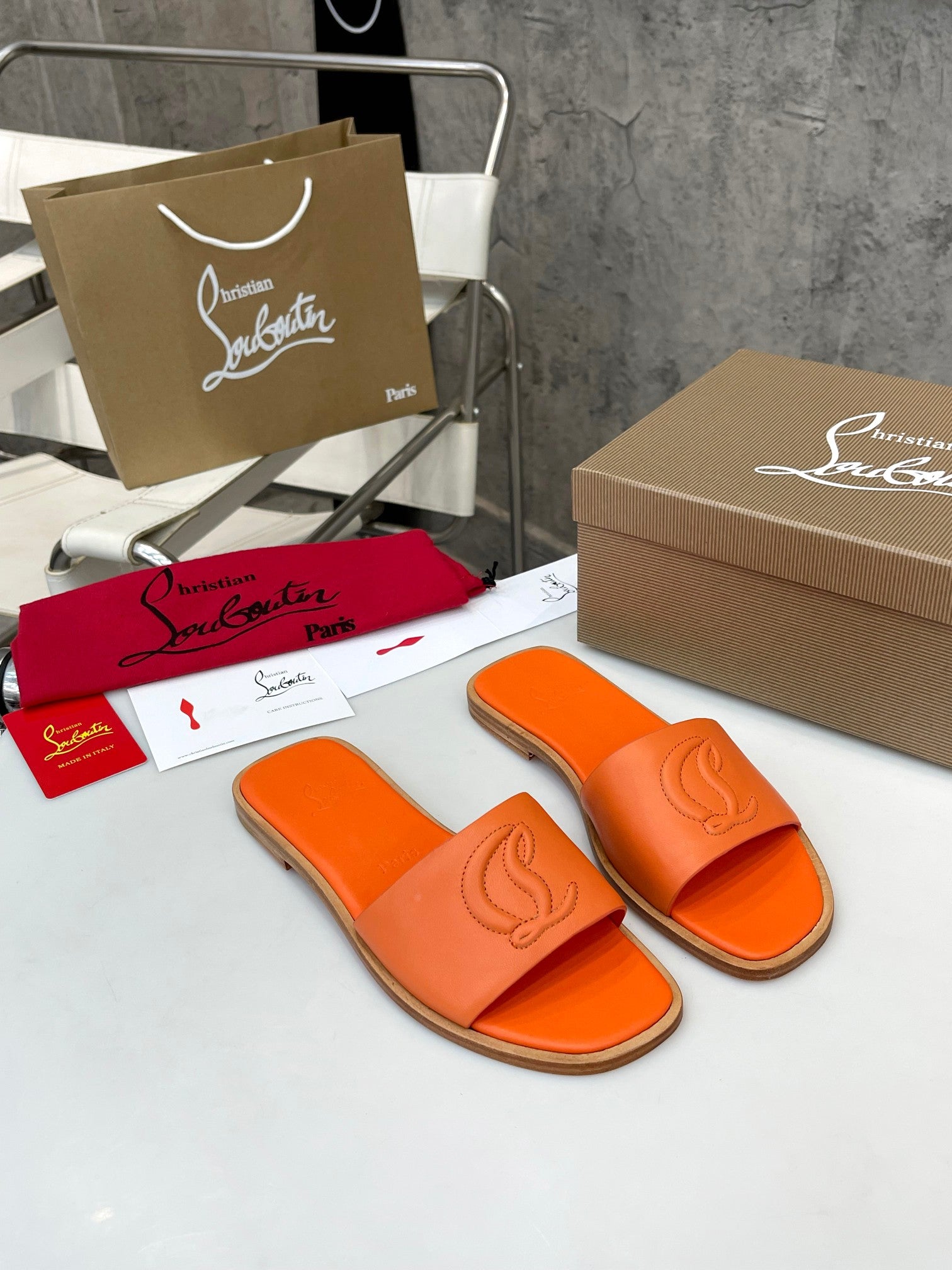 JXA29Z Popular leather Slippers