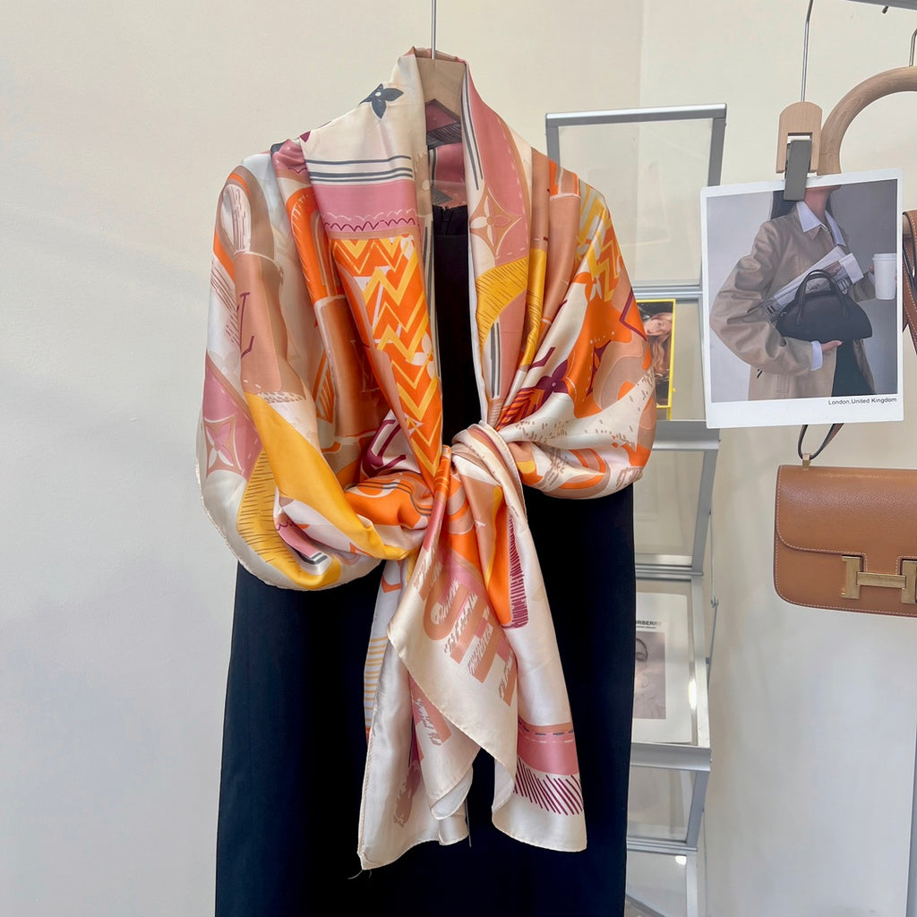 155NE56W Popular Silk Scarve