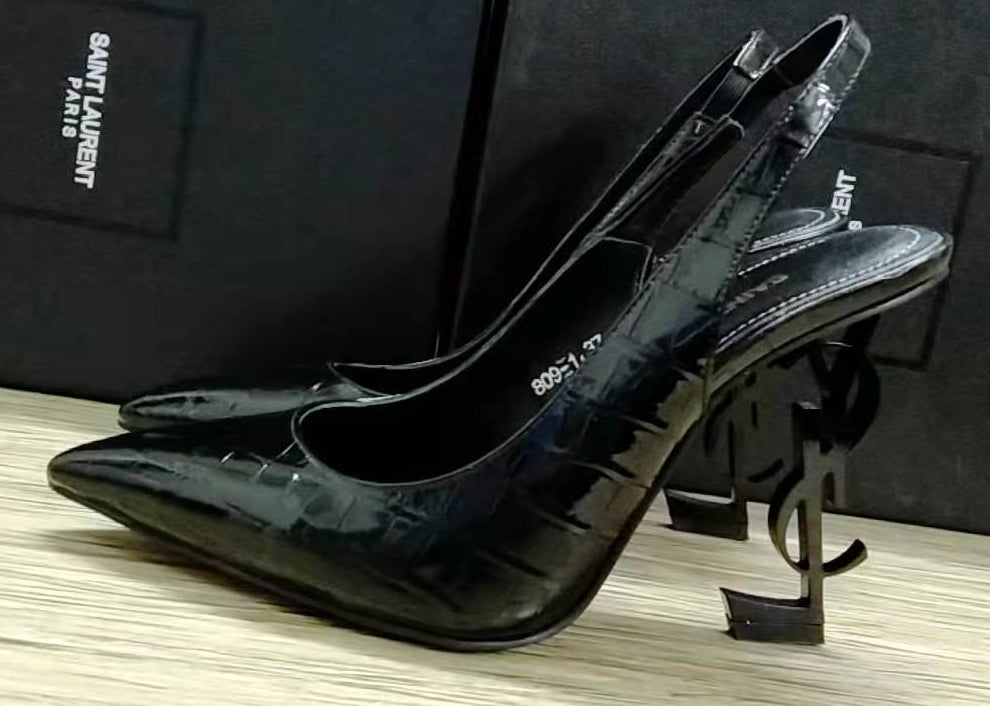 2XSL157Z Popular leather high heels(10.5cm)