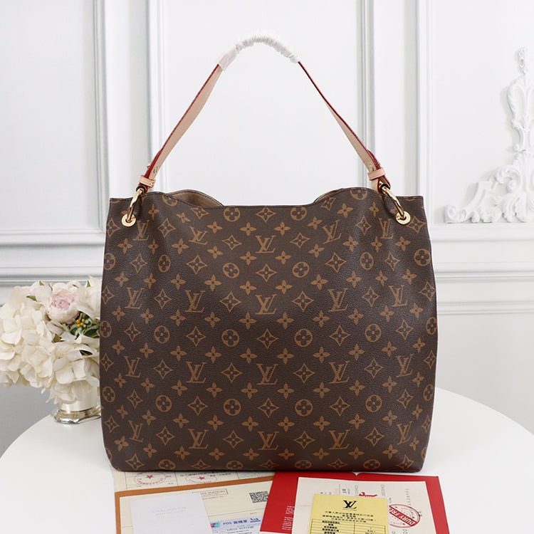 1E84B Popular leather bag 