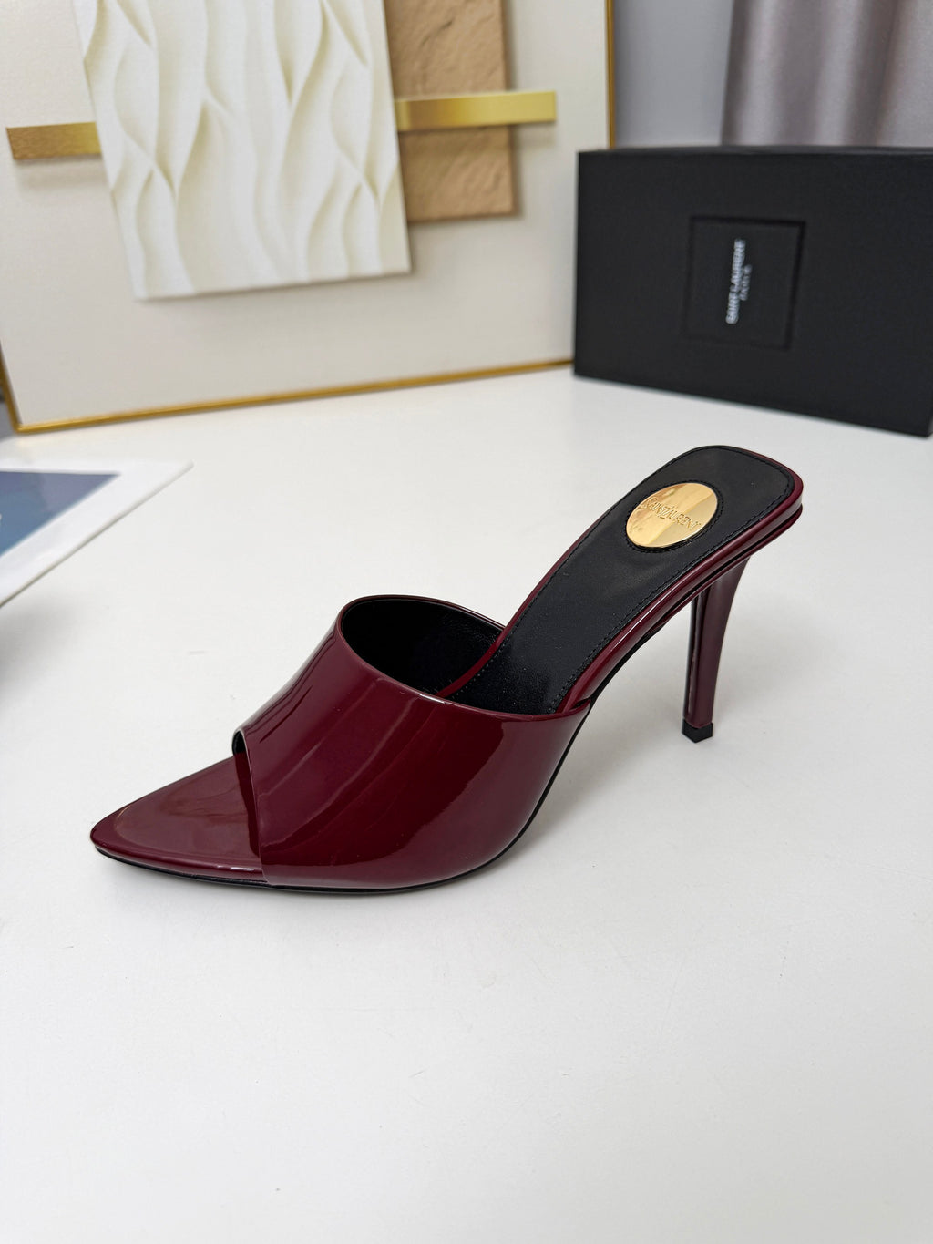 236PSL6Z Popular high-quality leather Shoes(heel-height 9cm)