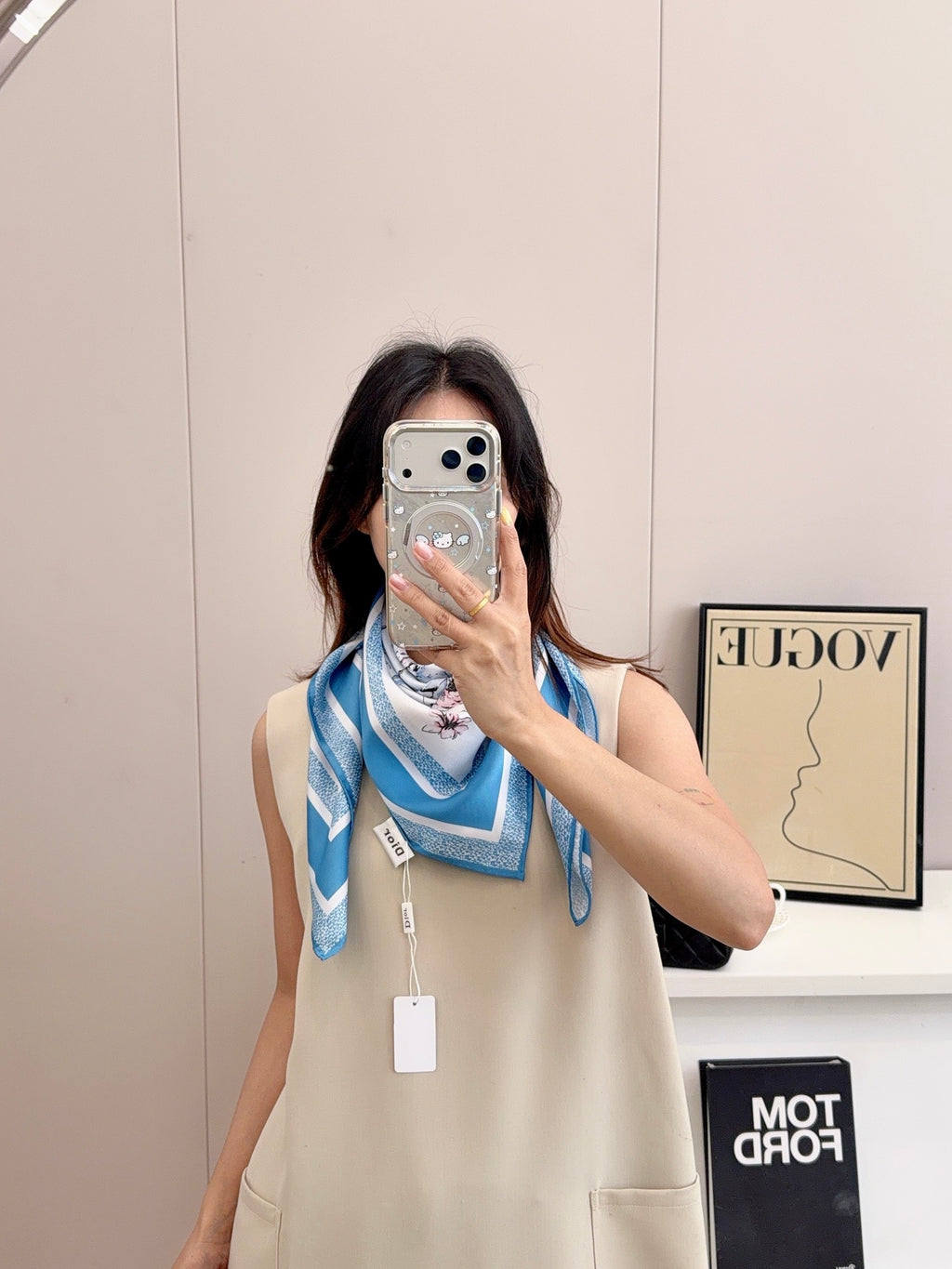 136ND21W Popular Silk Scarve