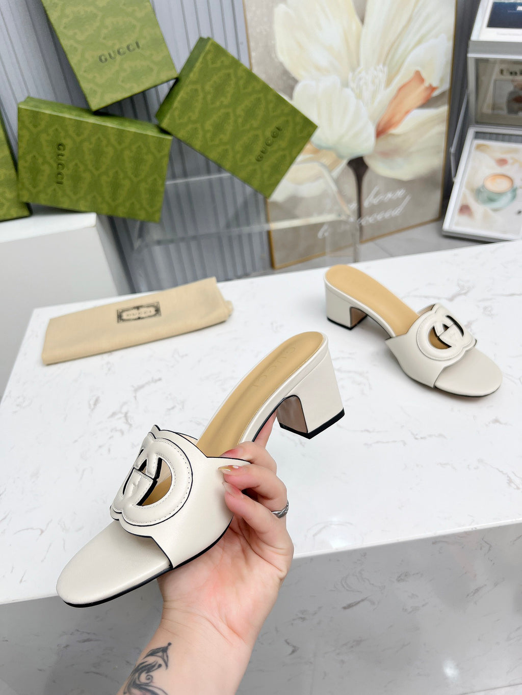 256XB32Z Popular high-quality leather Shoes 5.5cm