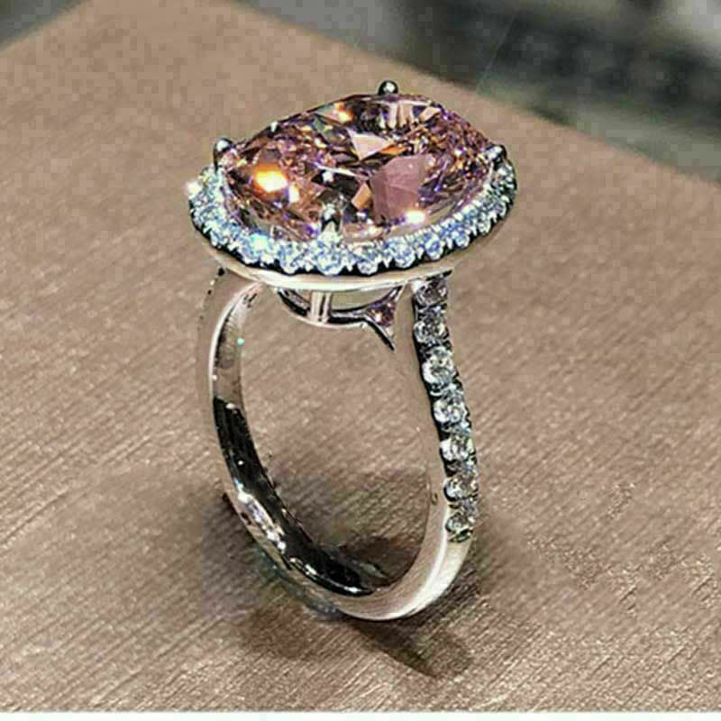 P5QA47J   Popular Moissanite Jewelry Wedding Diamond Ring