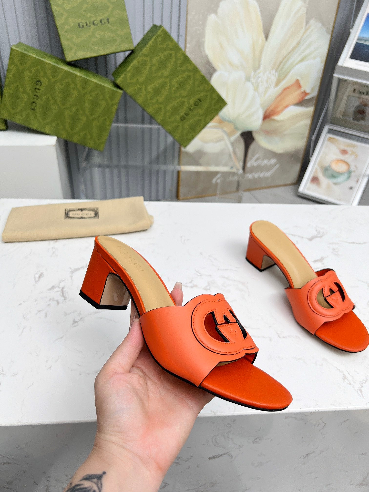 256XB33Z Popular high-quality leather Shoes 5.5cm
