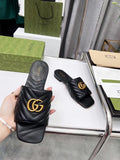 Z2X66B48 Popular high-quality leather slippers
