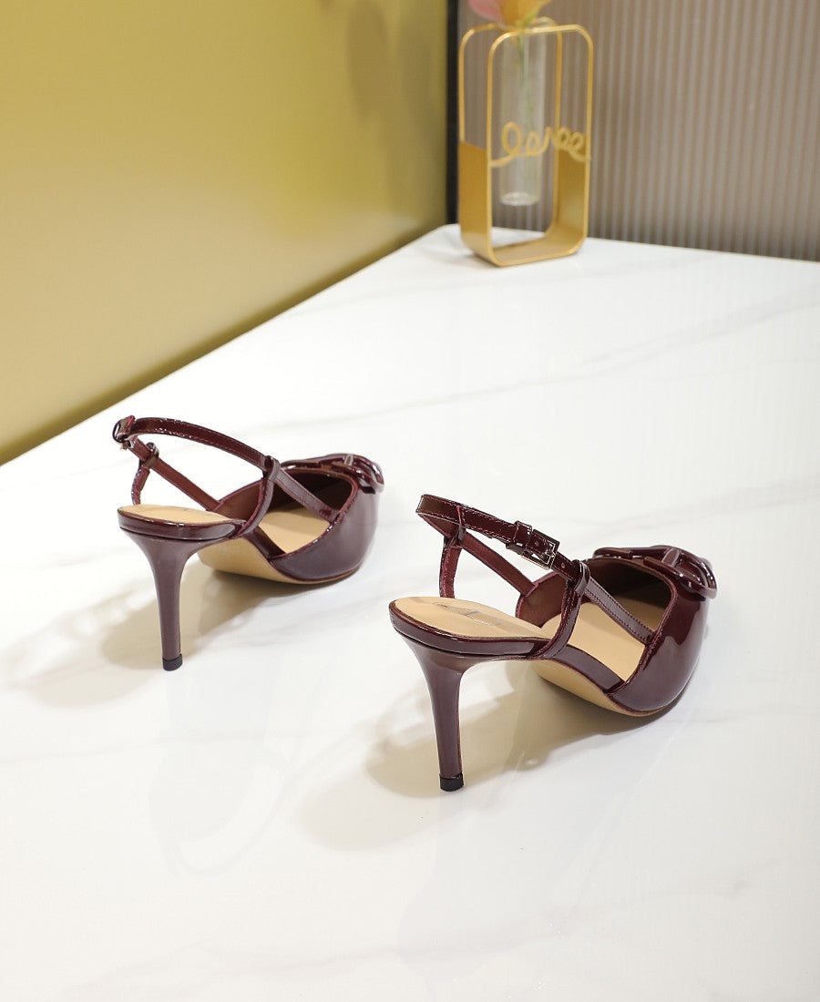 245RVL21Z Popular leather  High heels