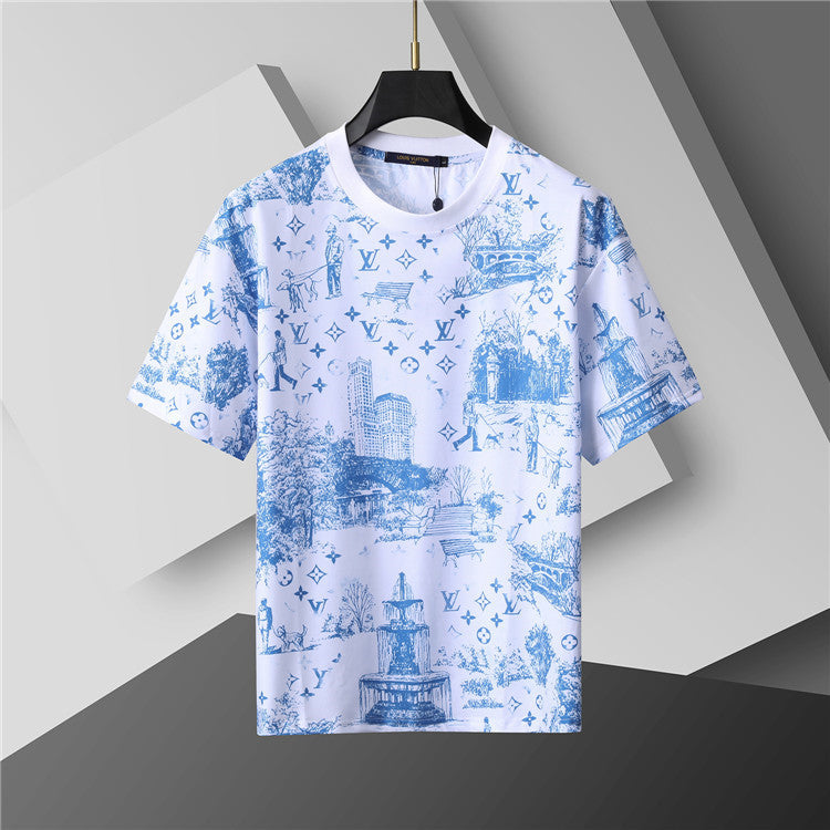 135WE107U  Popular shirt and shorts set