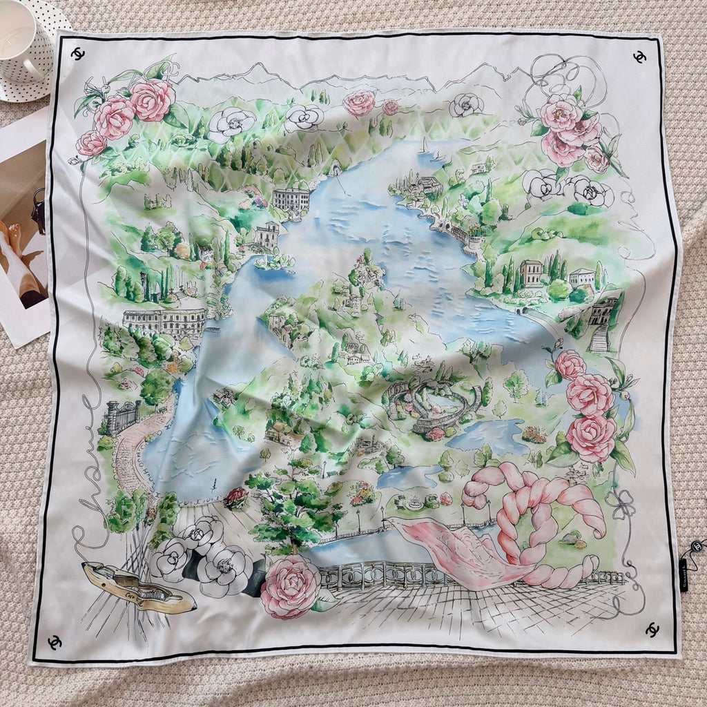 136NC15W Popular Silk Scarve