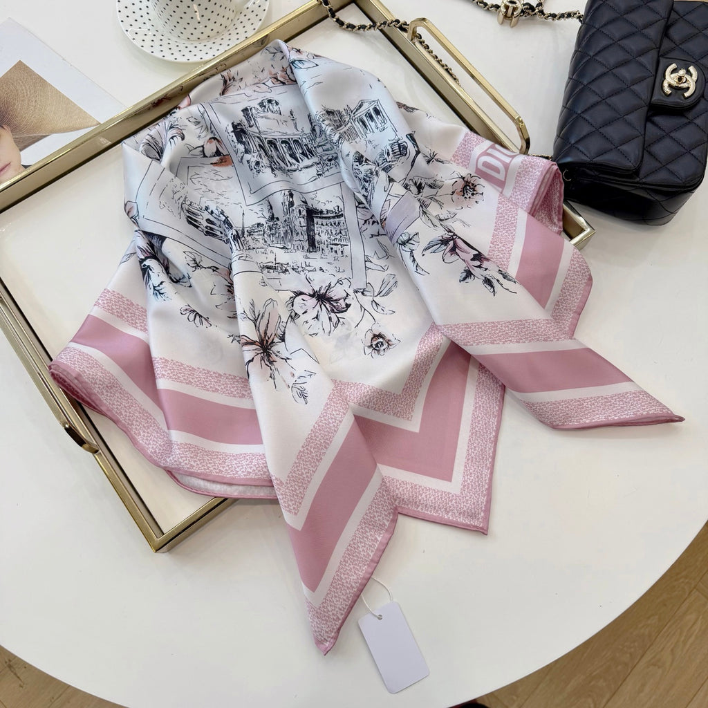 136ND21W Popular Silk Scarve