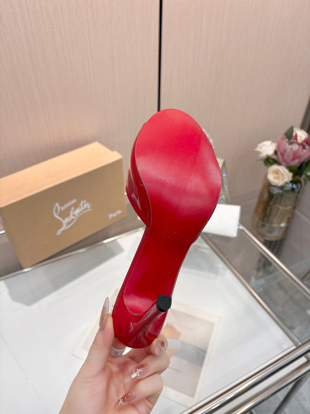Z2X66A38  Popular leather High heels