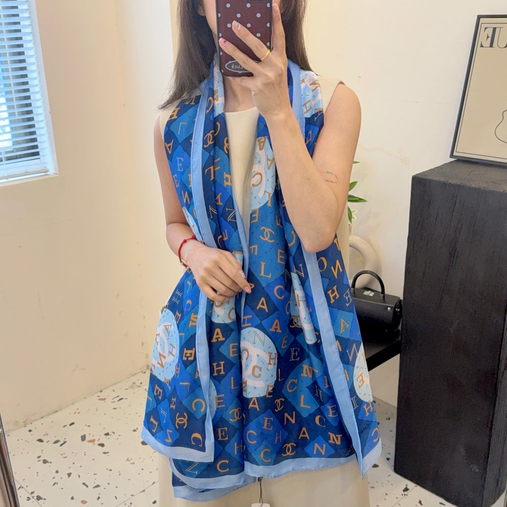 135ZC204W Popular Silk Scarve